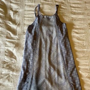Size small blue floral dress